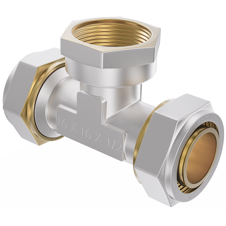 Mexen PEX-S šroubovací t-kus PEX 20 x 3/4 GW x 20 - W97232-2034F20-00