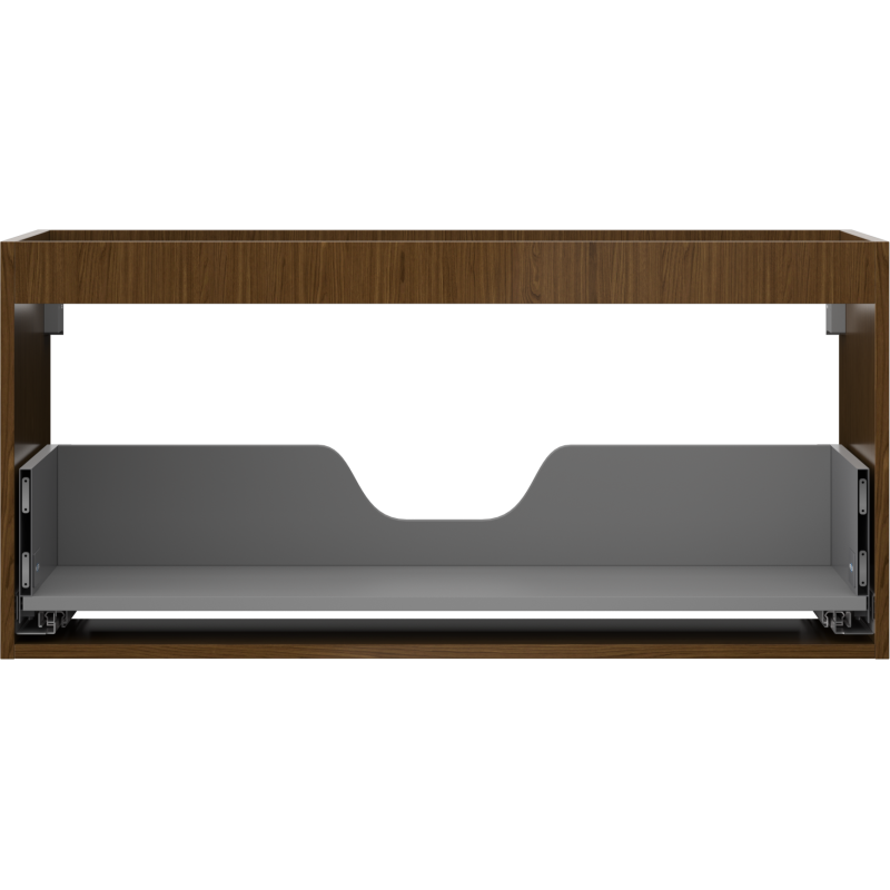 Mexen Box-A korpus skříňky pod umyvadlo 100 cm, 1 zásuvka, ořech - 91AX0-1000-470-1-86