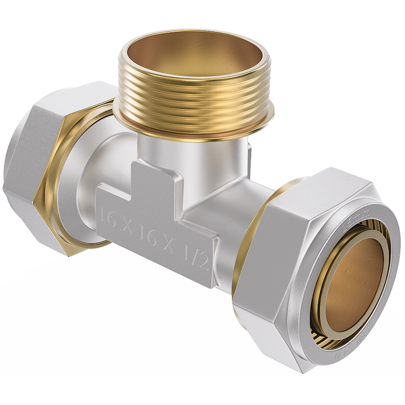 Mexen PEX-S šroubový T-kus PEX 25 x 3/4 GZ x 25 - W97233-2534M25-00