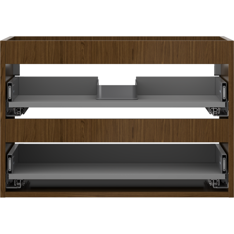 Mexen Box-A korpus skříňky pod umyvadlo 70 cm, 2 zásuvky, ořech - 91AX0-0700-470-2-86