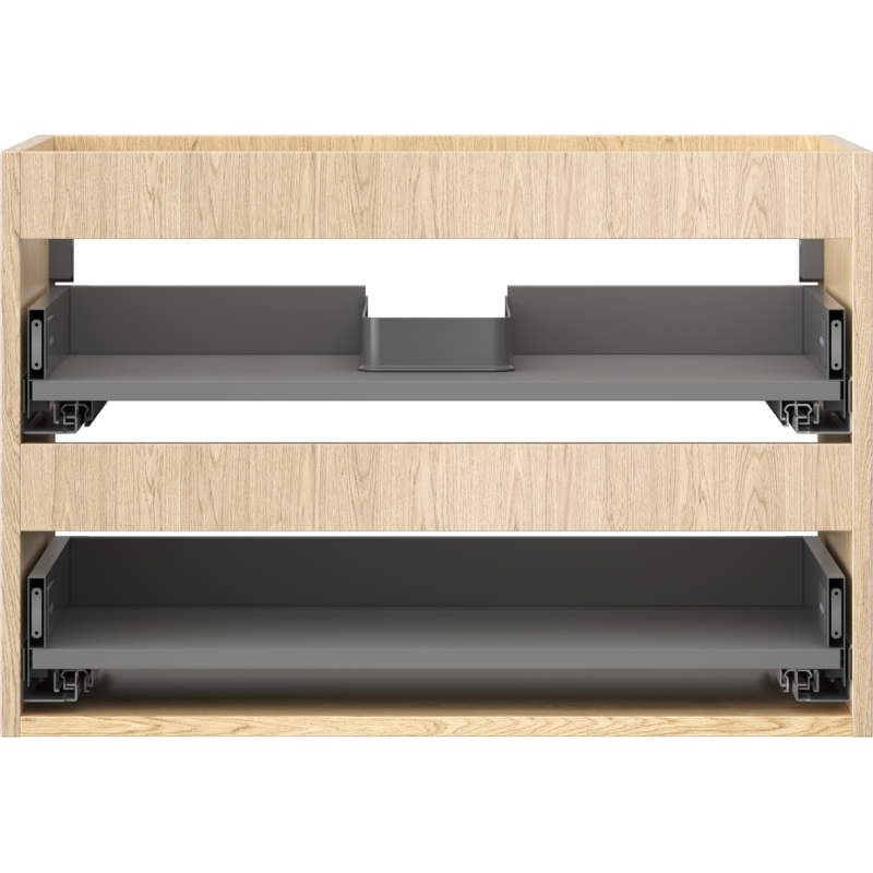 Mexen Box-A skelet skříňky pod umyvadlo 70 cm, 2 zásuvky, dub - 91AX0-0700-470-2-81