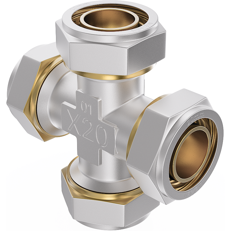 Mexen PEX-S čtyřcestný šroubovací PEX 16 x 16 x 16 x 16 - W97237-161616-00