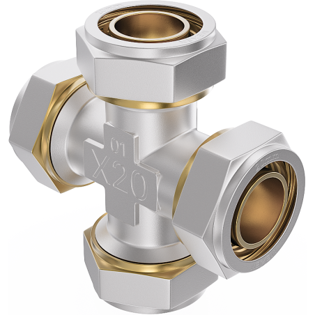 Mexen PEX-S čtyřcestný šroubovací PEX 16 x 16 x 16 x 16 - W97237-161616-00