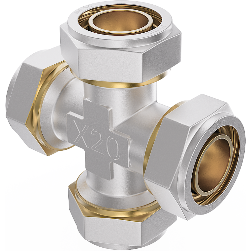 Mexen PEX-S čtyřcestný šroubovací PEX 16 x 16 x 16 x 16 - W97237-161616-00