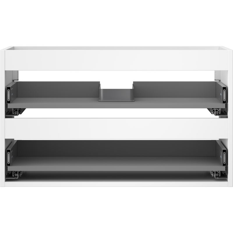 Mexen Box-A korpus koupelnové skříňky pod umyvadlo 80 cm, 2 zásuvky, bílý mat - 91AX0-0800-470-2-01