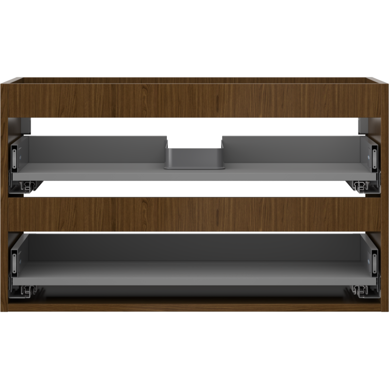Mexen Box-A korpus skříňky pod umyvadlo 80 cm, 2 zásuvky, ořech - 91AX0-0800-470-2-86