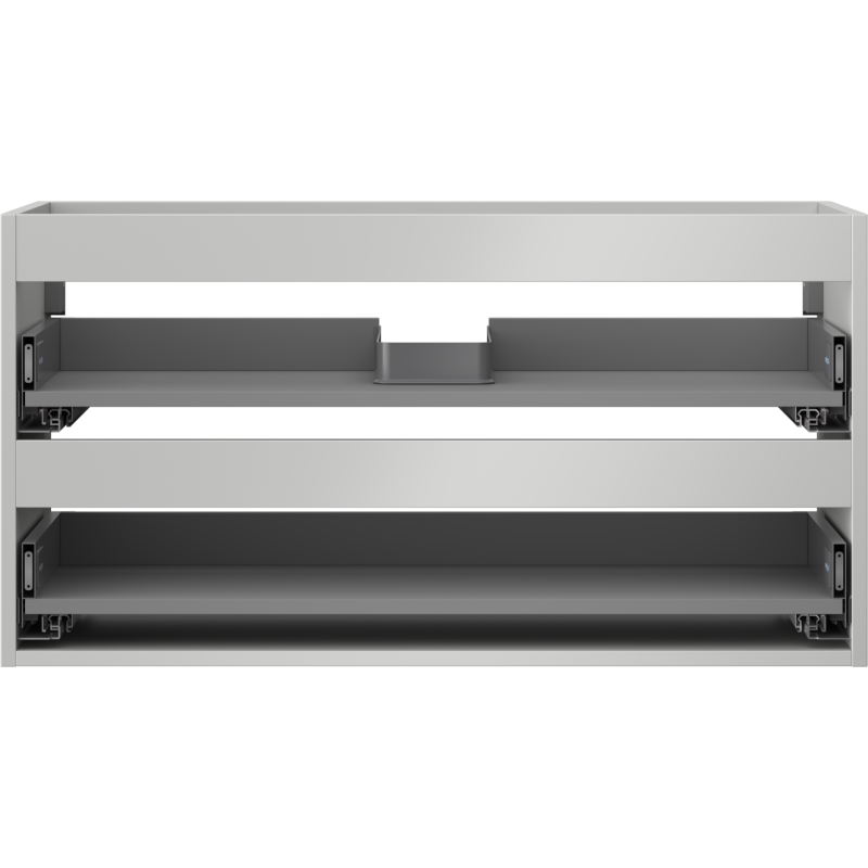 Mexen Box-A korpus skříňky pod umyvadlo 90 cm, 2 zásuvky, šedý mat - 91AX0-0900-470-2-62