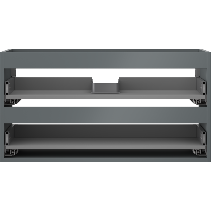 Mexen Box-A korpus skříňky pod umyvadlo 90 cm, 2 zásuvky, grafit mat - 91AX0-0900-470-2-66