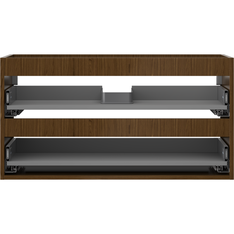 Mexen Box-A korpus skříňky pod umyvadlo 90 cm, 2 zásuvky, ořech - 91AX0-0900-470-2-86