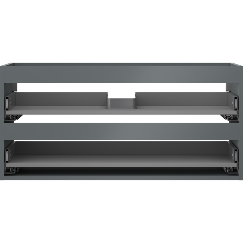 Mexen Box-A skříňka pod umyvadlo 100 cm, 2 zásuvky, grafit mat - 91AX0-1000-470-2-66