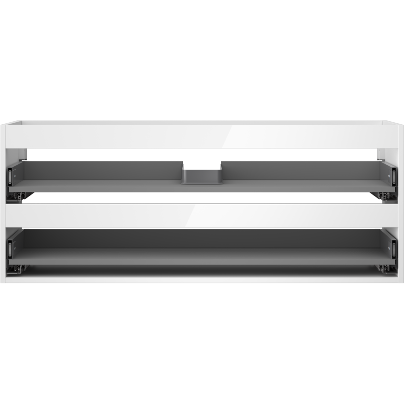 Mexen Box-A korpus skříňky pod umyvadlo 120 cm, 2 zásuvky, bílý lesk - 91AX0-1200-470-2-00