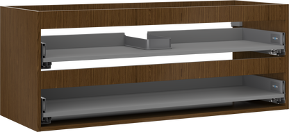 Mexen Box-A korpus skříňky podumyvadlové 120 cm, 2 zásuvky, ořech - 91AX0-1200-470-2-86