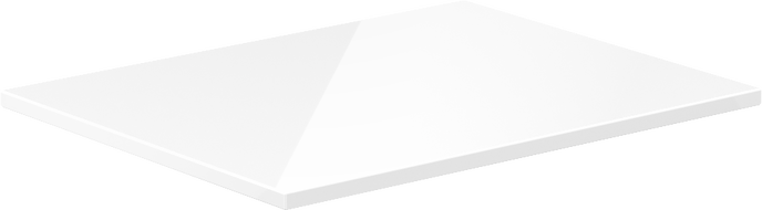 Mexen Uni deska na skříňku 70 cm, bílý lesk - 91AXX-0704-464-18-00