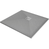 Mexen Stone+ kompozitová čtvercová sprchová vanička 70 x 70 cm, šedý-beton - 44617070