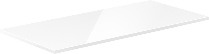 Mexen Uni deska na skříňku 90 cm, bílý lesk - 91AXX-0904-464-18-00