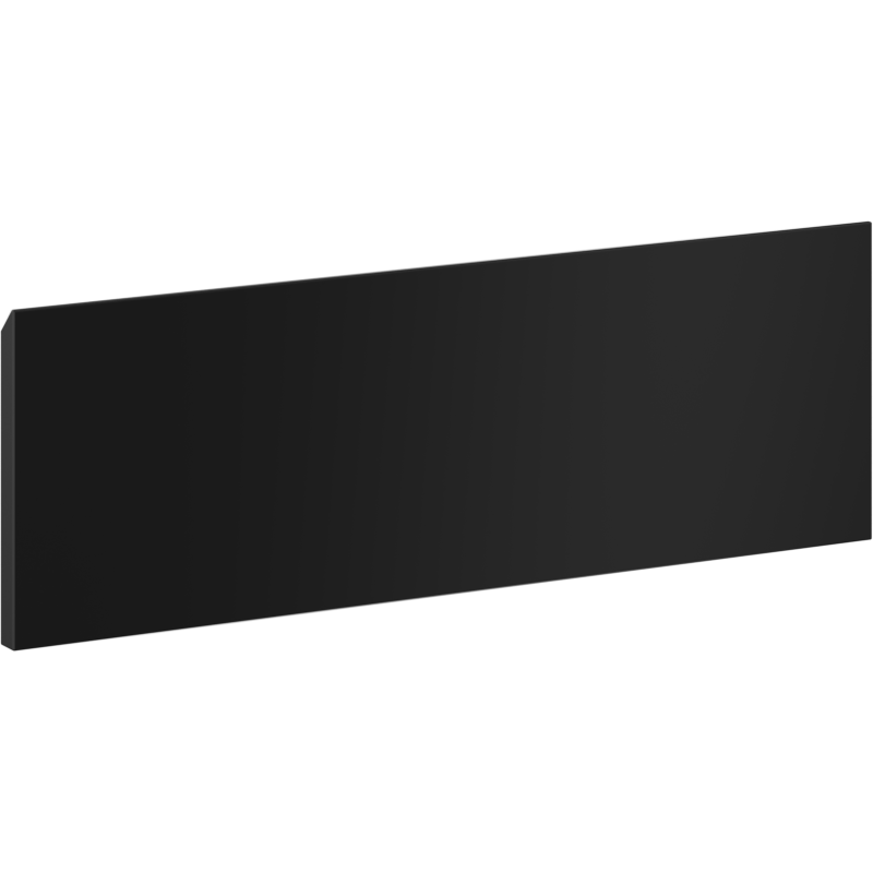 Mexen Orio čelo pro korpus koupelnové skříňky 60 x 20 cm, černý mat - 91A10-0600-235-1-71
