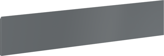 Mexen Orio přední část korpusu koupelnové skříňky 100 x 20 cm, grafit mat - 91A10-1000-235-1-66