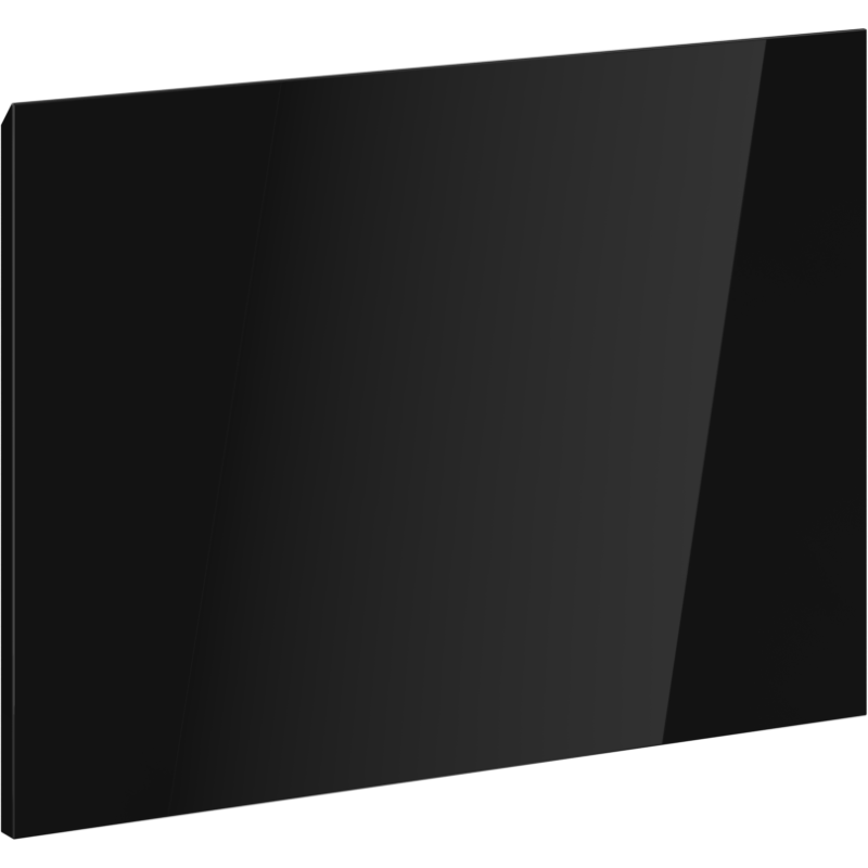 Mexen Orio čelo pro korpus koupelnové skříňky 70 x 43,5 cm, černý lesk - 91A10-0700-470-1-70