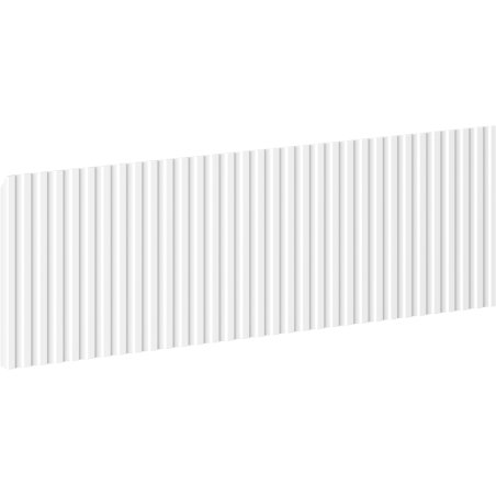Mexen Rivel čelní ryflowaný panel pro korpus koupelnové skříňky 50 x 20 cm, bílý mat - 91A20-0500-235-1-01