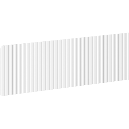 Mexen Rivel čelní panel rýhovaný pro korpus koupelnové skříňky 60 x 20 cm, bílý mat - 91A20-0600-235-1-01