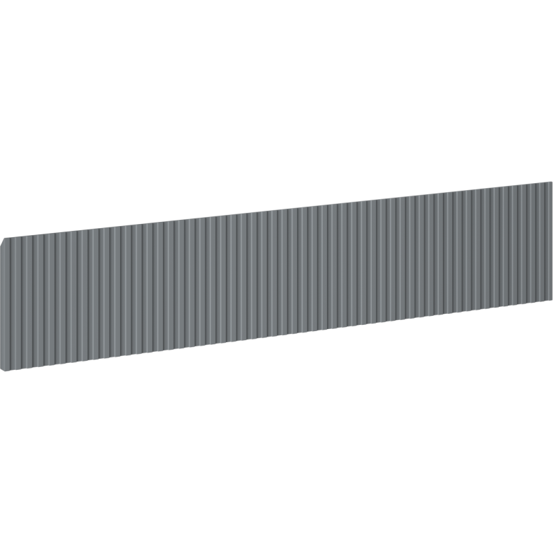 Mexen Rivel čelo pro korpus koupelnové skříňky 100 x 20 cm, grafit mat - 91A20-1000-235-1-66