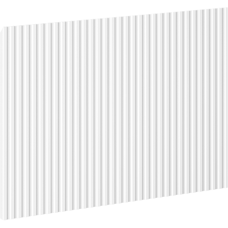 Mexen Rivel přední žilkovaný do korpusu koupelnové skříňky 45 x 43,5 cm, bílý mat - 91A20-0450-470-1-01