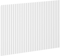 Mexen Rivel čelní panel rýhovaný pro skříňku do koupelny 70 x 43,5 cm, bílý mat - 91A20-0700-470-1-01