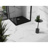 Mexen Stone+ kompozitní čtvercová sprchová vanička 80 x 80 cm, černá - 44708080