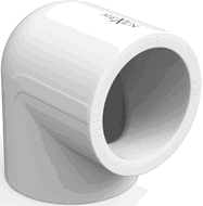 Mexen PPR koleno 90° svařované pro PPR trubky 32 x 32, PN25 - W97324-3232-00