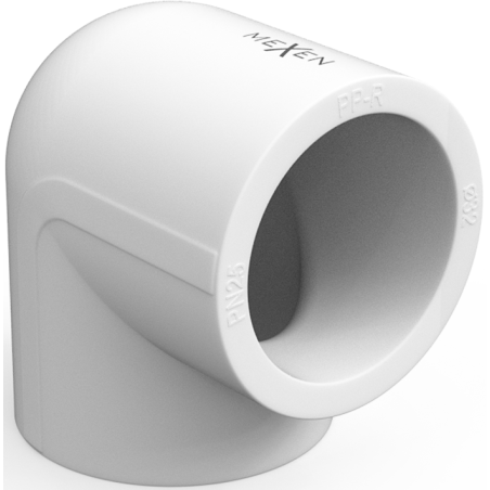 Mexen PPR koleno 90° svařované pro trubky PPR 50 x 50, PN25 - W97324-5050-00