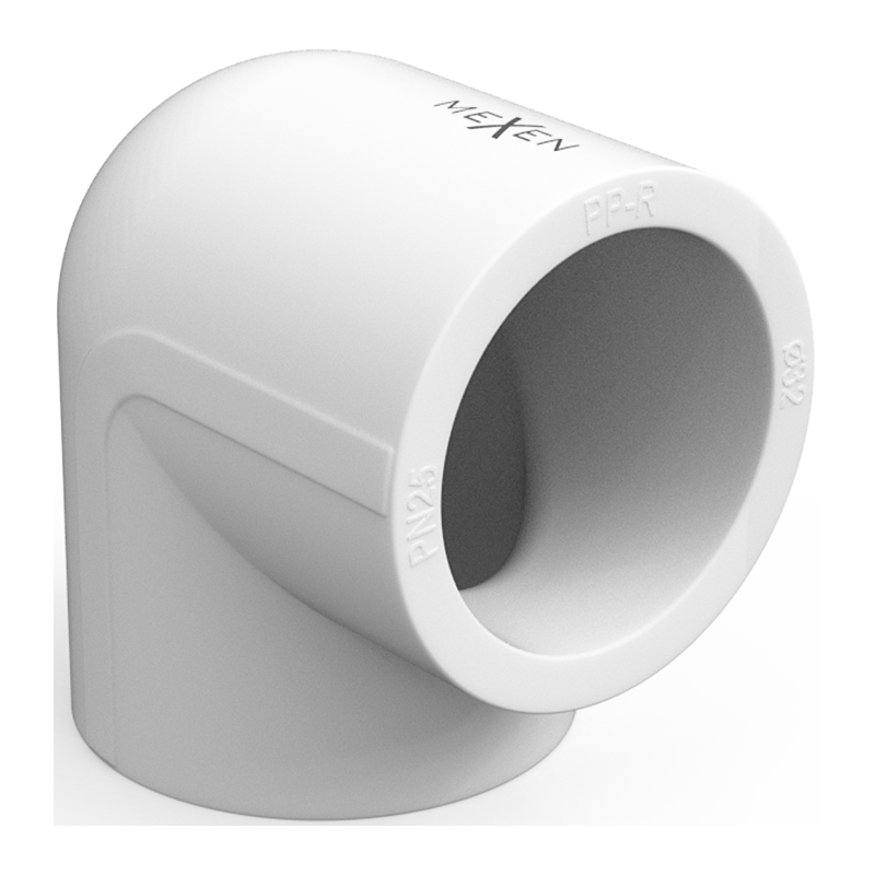 Mexen PPR koleno 90° svařované pro trubky PPR 63 x 63, PN25 - W97324-6363-00