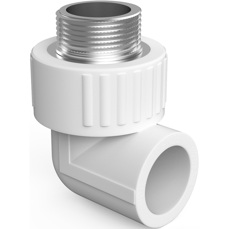 Mexen PPR koleno 90° svařované pro potrubí PPR 20 x 3/4 GZ - W97327-2034M-00