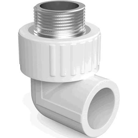 Mexen PPR koleno 90° svařované pro potrubí PPR 50 x 6/4 GZ - W97327-5064M-00