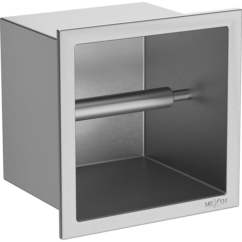 Mexen X-Wall-P držák na toaletní papír, inox - 1913
