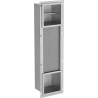 Mexen X-Wall-BP držák na toaletní papír s magazínem, inox - 1914