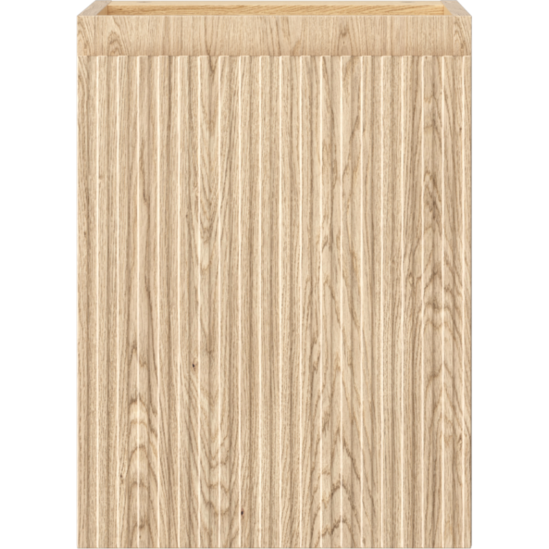 Mexen Rivel koupelnová skříňka pod umyvadlo 35 cm, 1 dveře, drážkovaná, dub - 91A21-03547-1-BF81