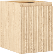Mexen Rivel koupelnová skříňka pod umyvadlo 35 cm, 1 dveře, drážkovaná, dub - 91A21-03547-1-BF81