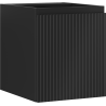 Mexen Rivel koupelnová skříňka pod umyvadlo 40 cm, 1 dveře, drážkovaná, černá matná - 91A21-04047-1-BF71