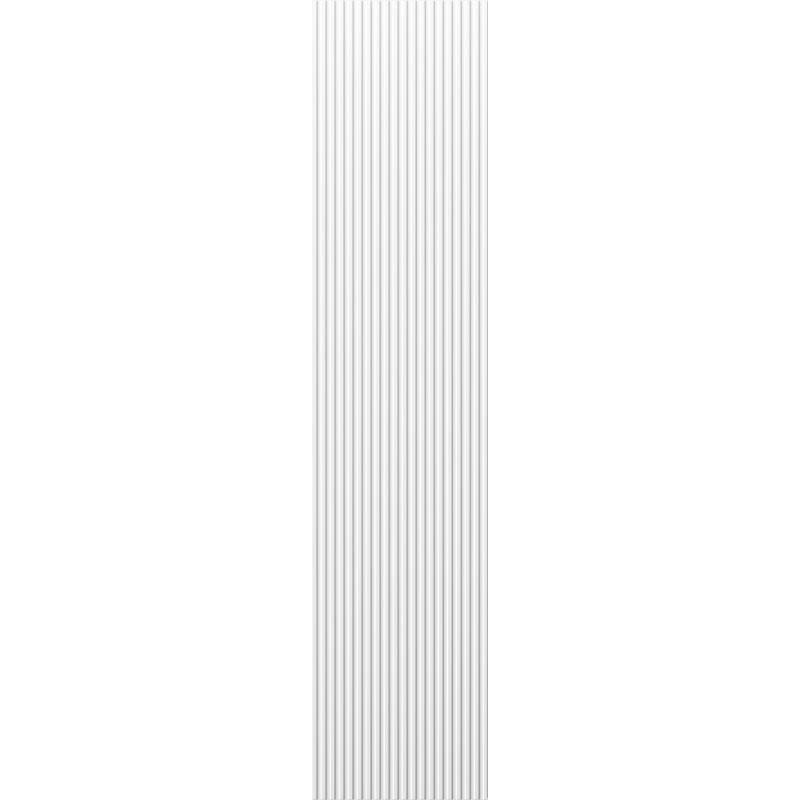 Mexen Rivel koupelnová skříňka 35 cm, 1 dveře, drážkovaná, bílý mat - 91A21-03016-1-BF01