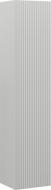 Mexen Rivel koupelnový sloupek 35 cm, 1 dveře, rýhovaný, šedý mat - 91A21-03016-1-BF62
