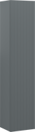 Mexen Rivel koupelnový sloupek 35 cm, 1 dveře, drážkovaný, grafit mat - 91A21-03016-1-BF66