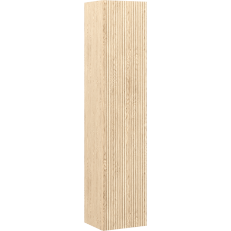 Mexen Rivel koupelnová sloupek 35 cm, 1 dveře, drážkovaný, dub - 91A21-03016-1-BF81