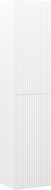 Mexen Rivel koupelnový sloupek 35 cm, 2 dveře, drážkovaný, bílý mat - 91A21-03016-2-BF01
