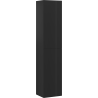 Mexen Rivel sloupek koupelnový 35 cm, 2 dveře, rýhovaný, černý mat - 91A21-03016-2-BF71
