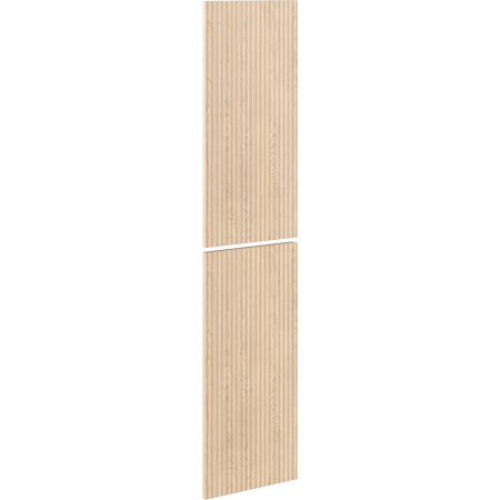Mexen Rivel přední strana ryhovaná k tělu koupelnové skříňky 35 x 80 cm (2 ks), dub - 91A21-1600-300-2-81