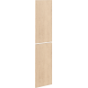 Mexen Rivel přední strana ryhovaná k tělu koupelnové skříňky 35 x 80 cm (2 ks), dub - 91A21-1600-300-2-81