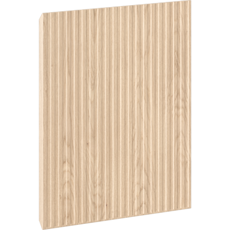 Mexen Rivel čelo rýhované pro korpus koupelnové skříňky 45 x 43,5 cm, dub - 91A21-0450-470-1-81