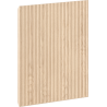 Mexen Rivel čelo rýhované pro korpus koupelnové skříňky 45 x 43,5 cm, dub - 91A21-0450-470-1-81
