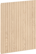 Mexen Rivel čelní ryflowaný panel pro korpus koupelnové skříňky 30 x 43,5 cm, dub - 91A21-0300-470-1-81