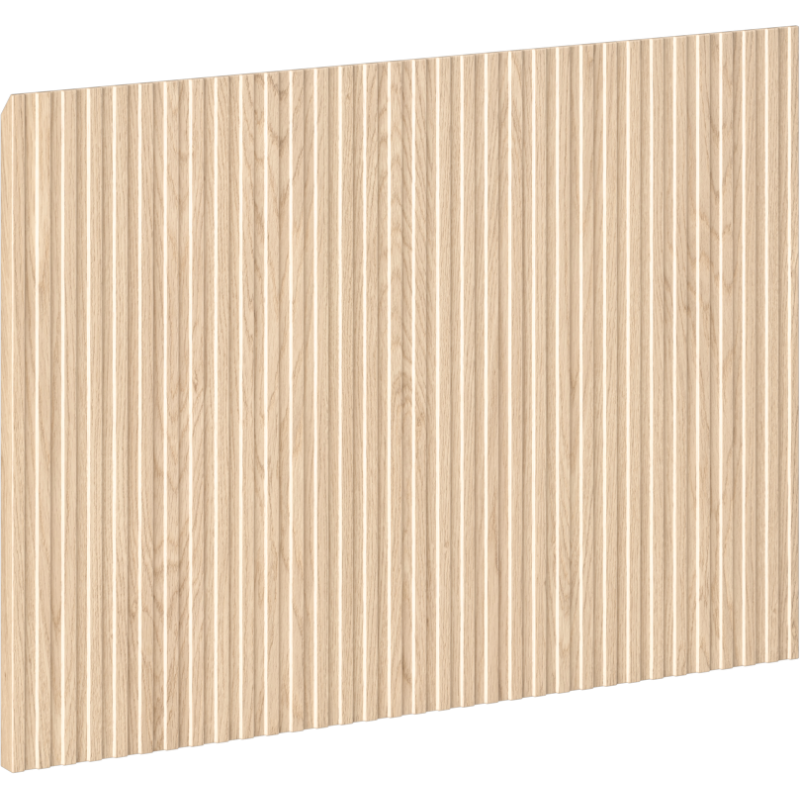 Mexen Rivel přední drážkovaný k tělu koupelnové skříňky 40 x 43,5 cm, dub - 91A20-0400-470-1-81